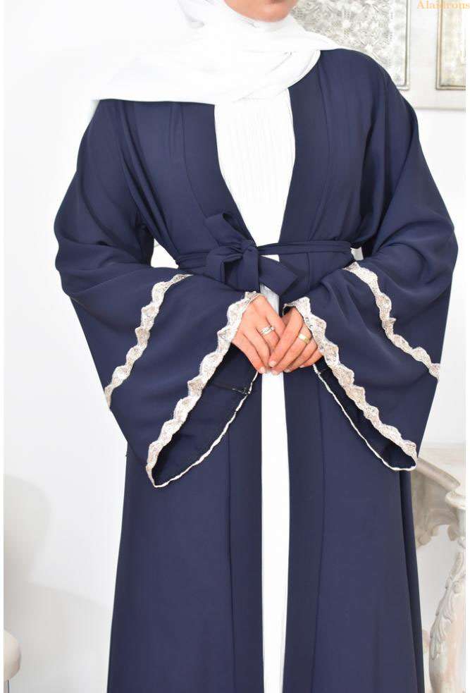 Ivory Pearl Luxury Abaya